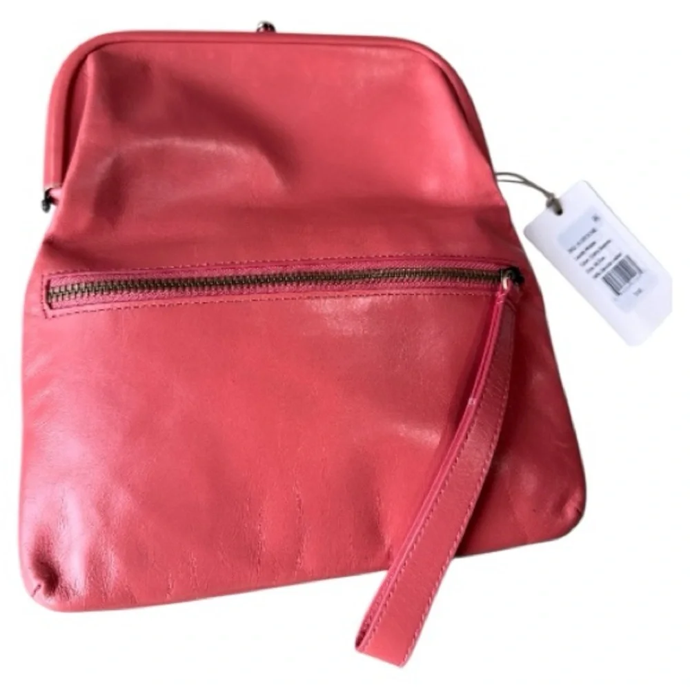 Hobo Lauren Wristlet Cherry Blossom Genuine Leather